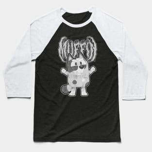 Metal Muffin Pose Grey Baseball T-Shirt